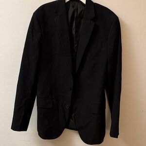 JF J.Ferrar Classic Black Men's Sport Coat